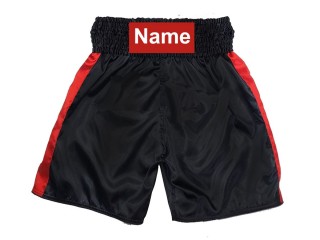 Personlig Bokseshorts Boxing Shorts : KNBSH-033-Sort